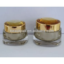 NEW Luxurious Diamond Acrylic Cosmetic Jar